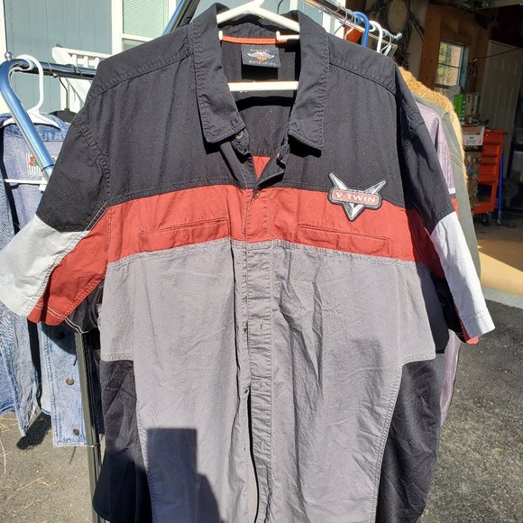 Harley Davidson 4XL Short sleeve Button down shirt - Picture 2 of 8